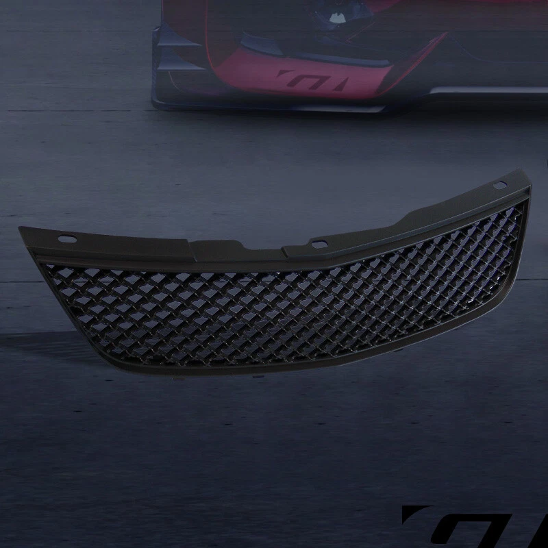 Para Chevy Impala 2000-2005 negro malla de lujo capó delantero parachoques parrilla ABS Foto 2 de 4