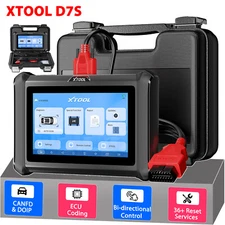 NEWEST XTOOL D7S Scanner Car OBD2 Diagnostic Scan Bidirectional ECU Coding Tool 