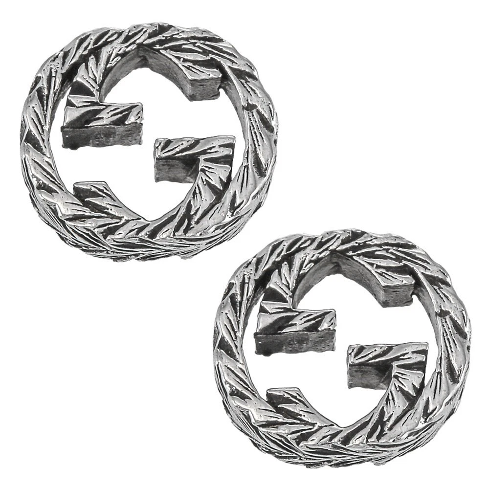 Boucles d'oreilles percées Gucci 457109 J8400 0811 NEUVES