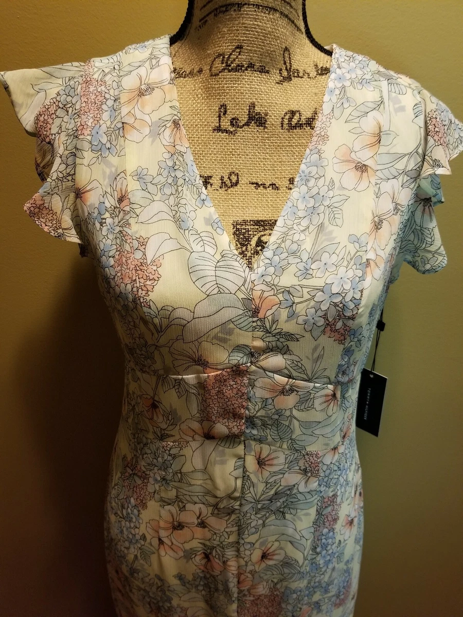 Tommy hilfiger yellow clearance floral dress