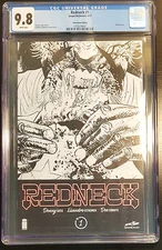 Redneck #1 (2017, Image/Skybound) CGC 9.8 NM/MT C2E2 B&W Sketch Variant