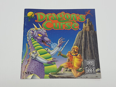 Dragon's Curse *FRENCH* Canada Authentic Original TurboGrafx-16