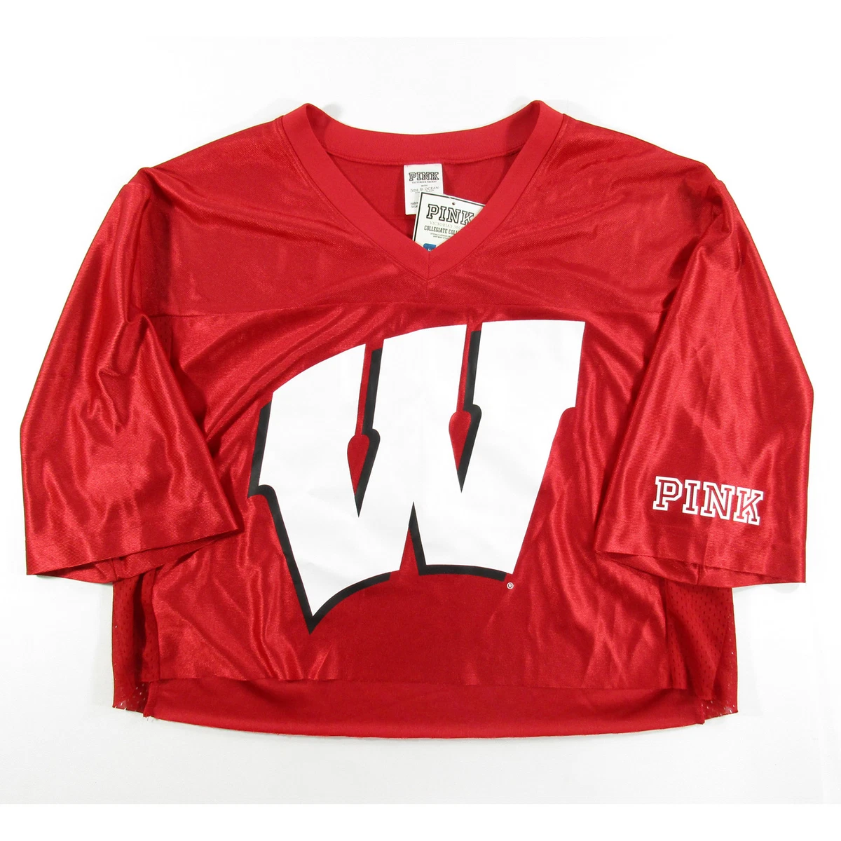 Wisconsin badgers crop top on sale