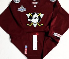 PRO-52-54-56 * BLANK ANAHEIM MIGHTY DUCKS 2007 STANLEY CUP CCM AUTHENTIC JERSEY