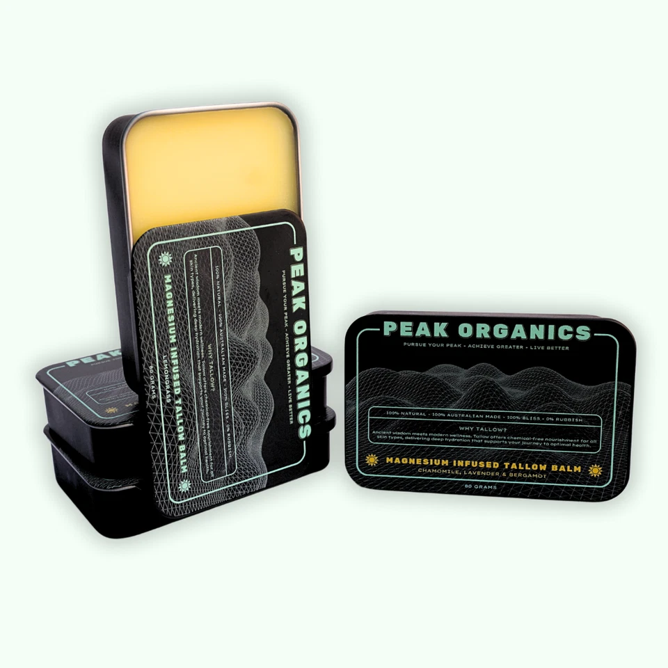 Magnesium Grassfed Beef Tallow Balm Natural Toxic Free Skincare - Aussie Made 🐮 - Image 3 of 4