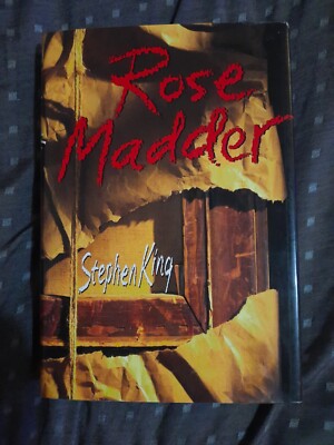 Rose Madder by Stephen King (1995, Hardcover) 1st Printing