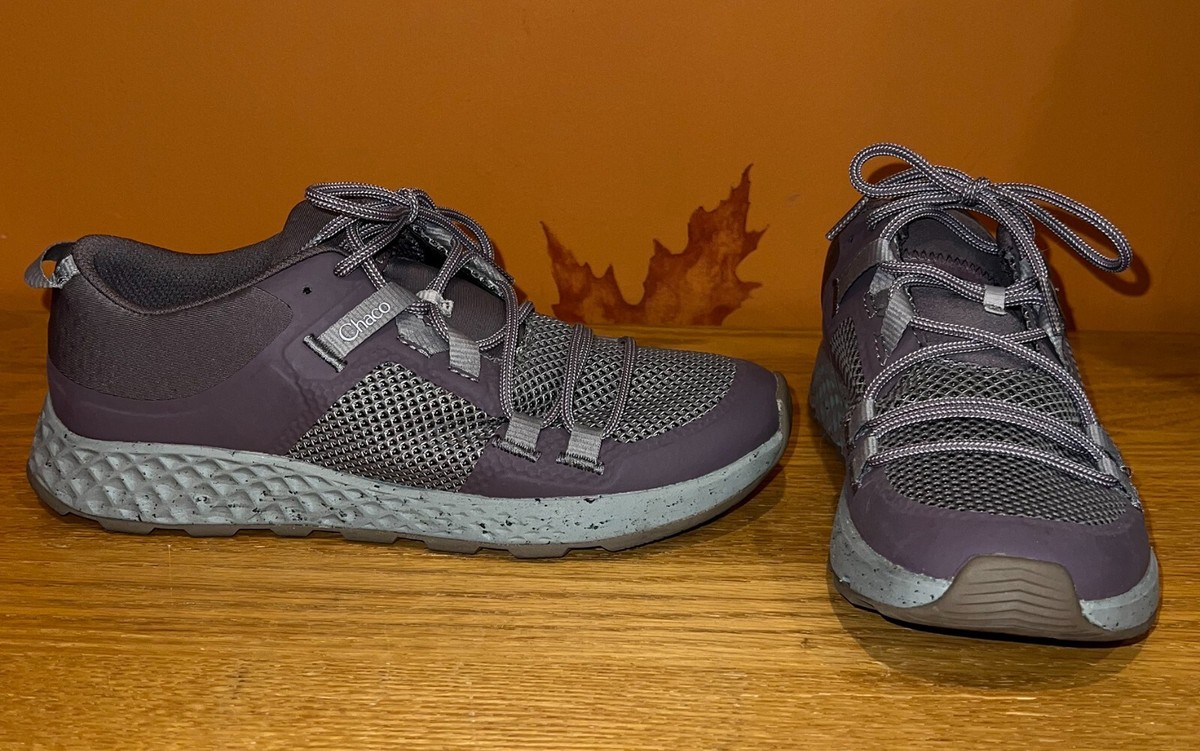 Chaco Canyonland Hiking Water Shoe Purple/Gray Womens