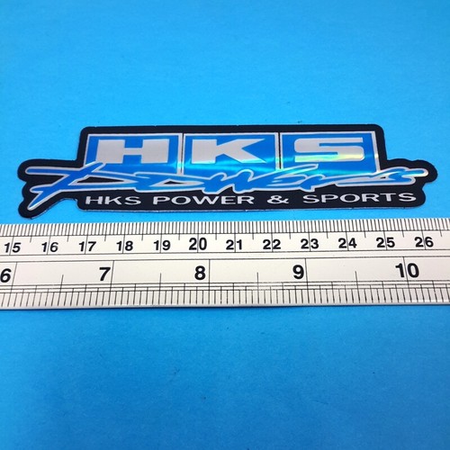 Reflective foil blue sticker for HKS Power motorcycles big bike ATV racing decal - 第 5/6 張圖片