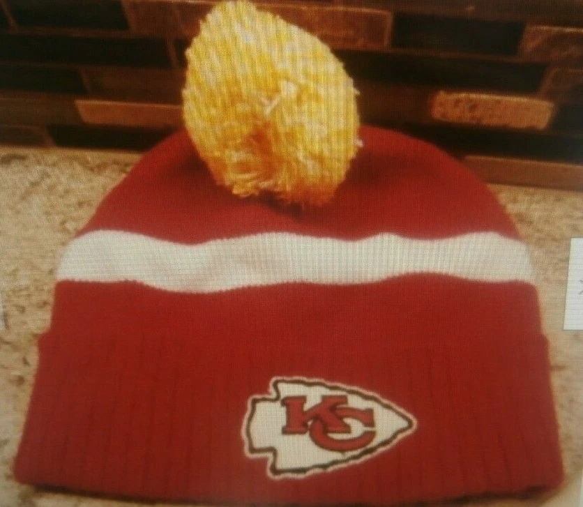 Official NFL Kansas City Chiefs beanie hat superbowl champs