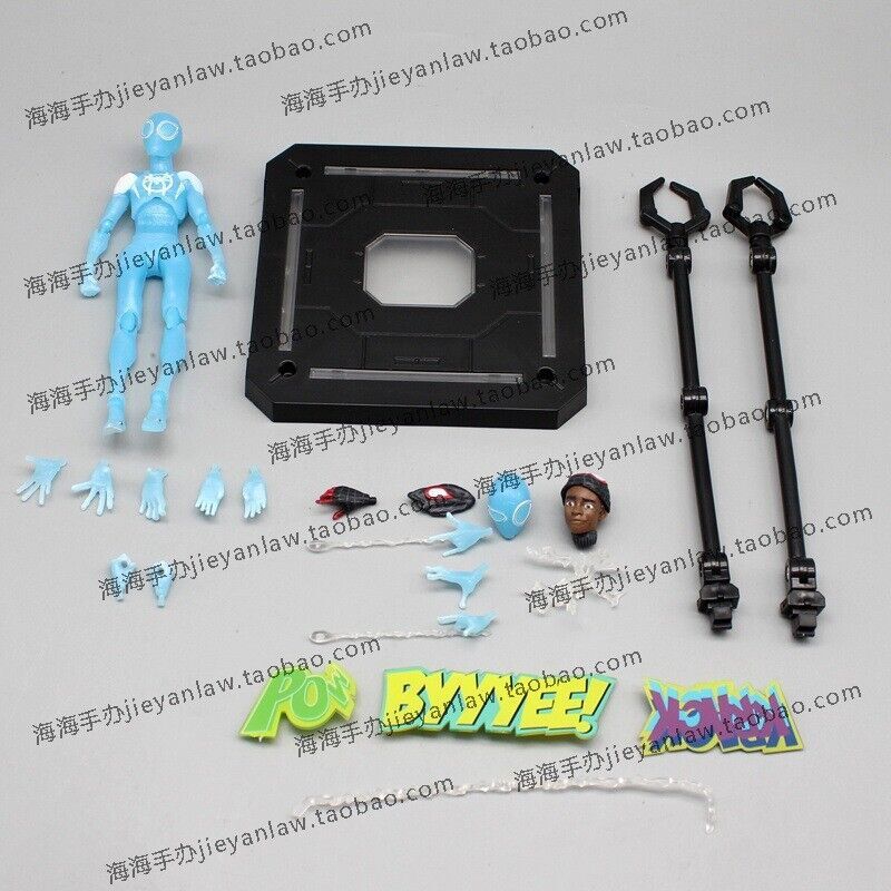 Marvel Spider-Man: Into the Spider-Verse Invisible Morales Action Model Toy 