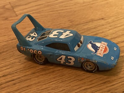 Disney Pixar Mattel 1970 Plymouth Super Bird 43 Dinoco Die Cast