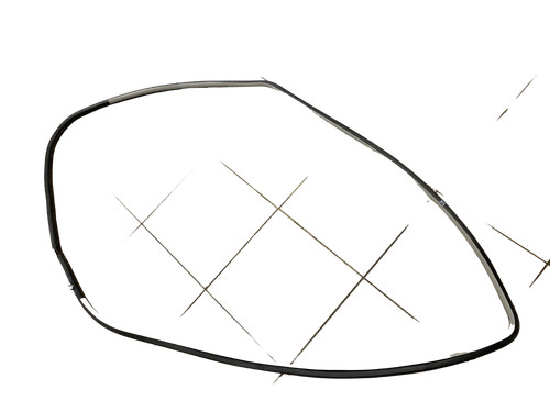 Dichtung Türgummi für Rahmen Tür Rechts Vorne Lexus RX 400h MCU 06-09