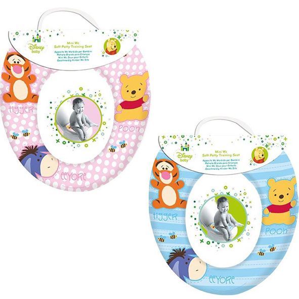 Disney Baby Soft Toilet Training Seat Winnie The Pooh & Friends - Blue Disney Baby Soft Toilet Training Seat Winnie The Pooh & Friends - Blue