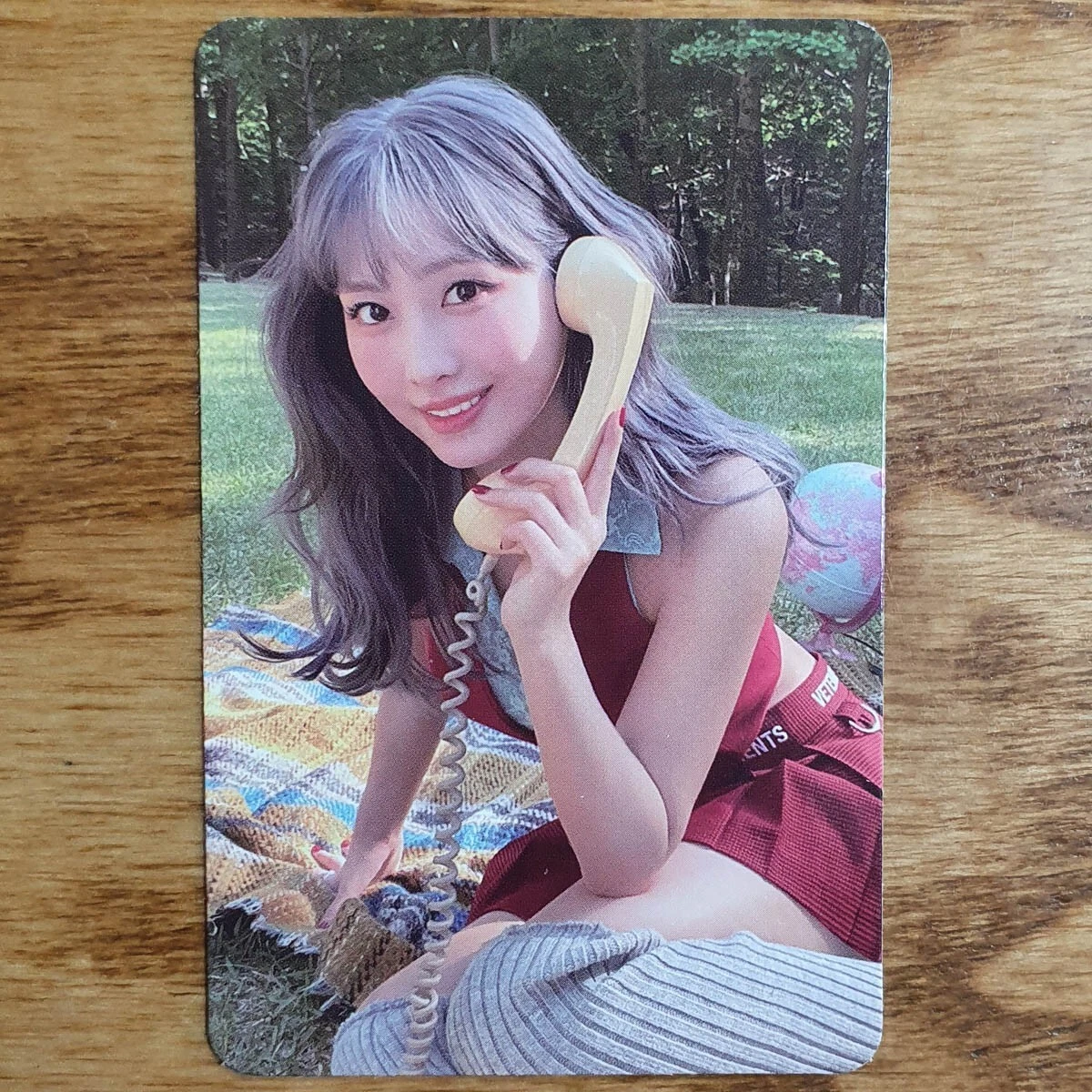 Momo Official Photocard Twice 11th Mini Album Between 1 & 2 