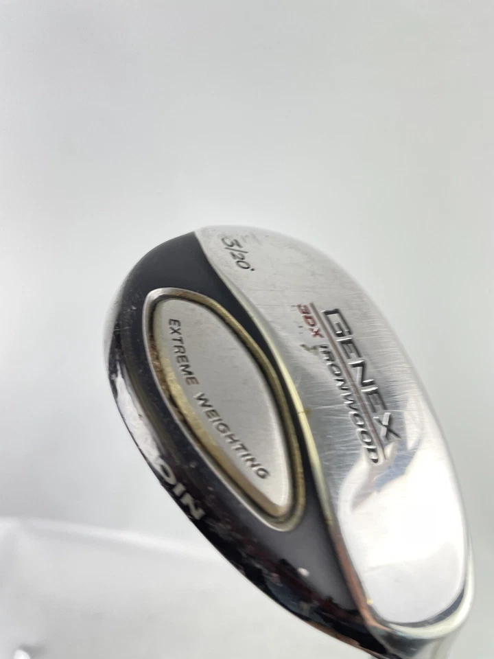 Nickent Genex 3 Iron/Wood 20* Uniflex Steel /Right /New Grip /8853 - Image 3 of 4