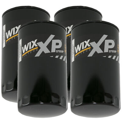 Wix Xp Set of 4 Engine Motor Oil Filters For Ford F-250 350 450 550 SD Automatic