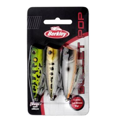 Berkley Bullet Pop 3 Pack Fishing Kit