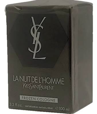 ❤️La Nuit De L'Homme FROZEN COLOGNE 3.4oz100ml,2012