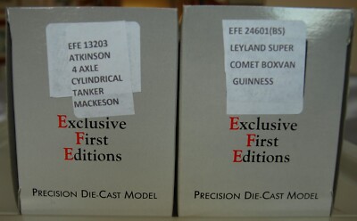 EFE RESTPOSTEN 13203 ''Mackeson'' & 24601BS ''Guinness''