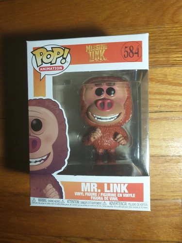 Funko Pop! Animation : Missing Link  - Mr. Link  #584 - Mint w. Protector Case