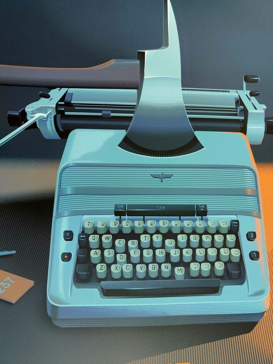 The Shining Typewriter by Laurent Durieux Signed #d/325 Mondo