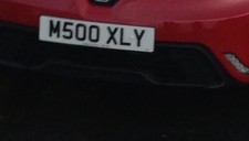 PRIVATE CHERISHED NUMBER PLATES - M500 XLY - Surname OXLY OXLEY - MS OXLY