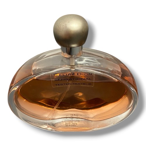 NEW CELINE DION SENSATIONAL EAU DE TIOLETTE EDT SPRAY 3.4 OZ TESTER RARE