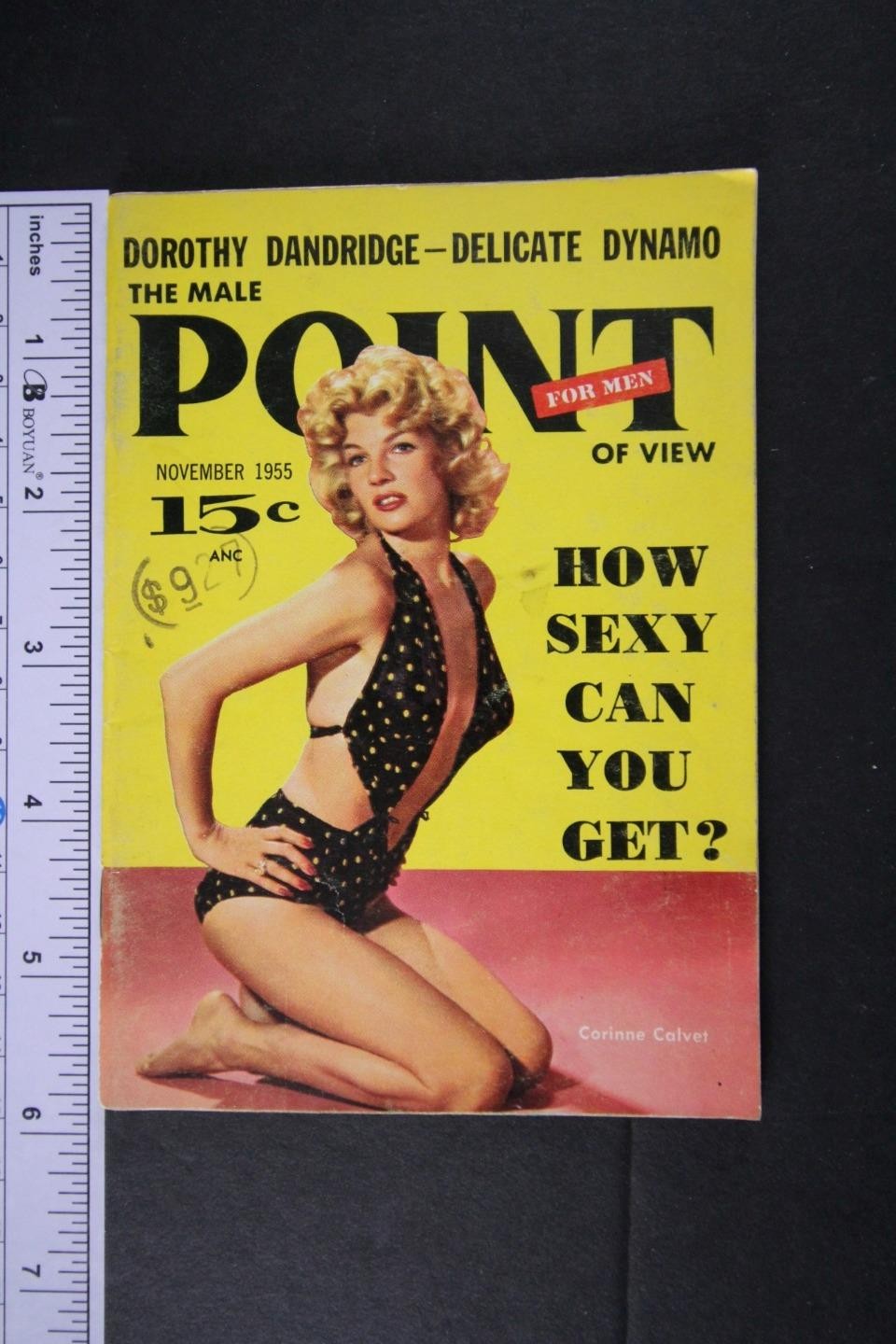 LOT of Three 1950s POINT OF VIEW POCKET MAGAZINES~CYD CHARISSE~SHELLEY WINTERS~+