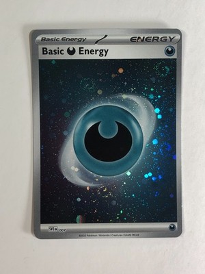 Pokemon TCG 151 Holographic Darkness Energy w 4 Swirls Near Mint