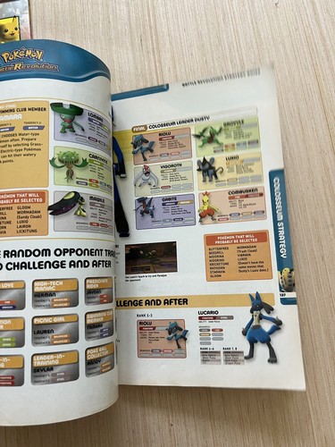 Pokemon Strategy Guide Lot Pokemon Black & White 2 Battle Revolution Stadium Lot - Picture 16 of 24