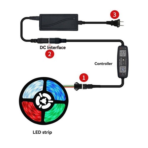 WS2812B LED Controller Bluetooth APP Control Music Controller for SK6812 9800 - Picture 6 of 10