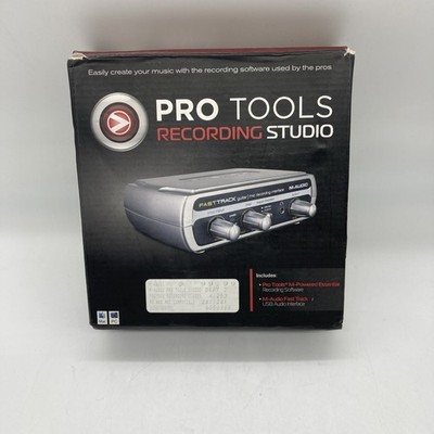 M-Audio Pro Tools Fast Track Guitar Mic Recording Interface