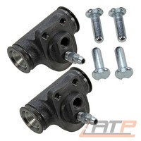 2X Radbremszylinder Hinten FÜR Opel Ascona A B Kadett C D Manta A Rekord D