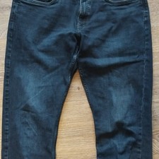 Stooker Herren Jeans Denim Blau Regular dunkl...