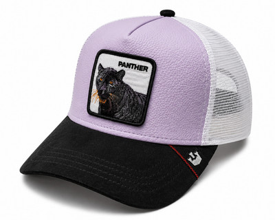 Goorin Bros PANTHER Trucker Cap Jasnofioletowa Czapka Snapback Original Promocja