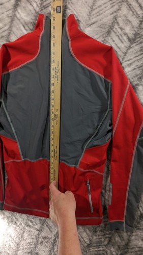 Salomon Advanced Skin Shield Jacket Mens Medium M Reflective Running Cycling - Picture 3 of 23