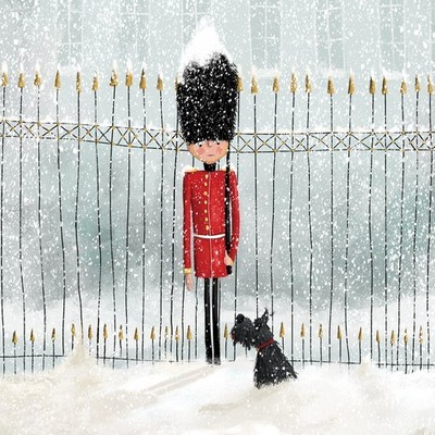 20 Servietten Hey you Hund Haustiere Grenadier Guards Buckingham Palace 33x33cm