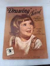 Walter Foster Art Book "Drawing In Charcoal" With Charles LaSalle  51, NUDES