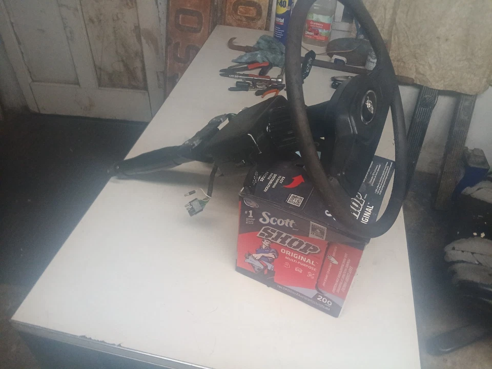 XJ 6 1984 Jaguar OEM columna de dirección y llave encendido todas las campanas y silbatos Foto 3 de 4