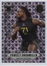 2025 Donruss Elite Rookies Lavender Pyramids /649 Princely Umanmielen #190 1t6g