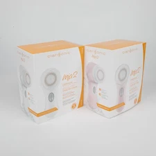 New 2 Speeds White Clarisonic Mia 2 Sonic Facial Skin Cleansing Brush System
