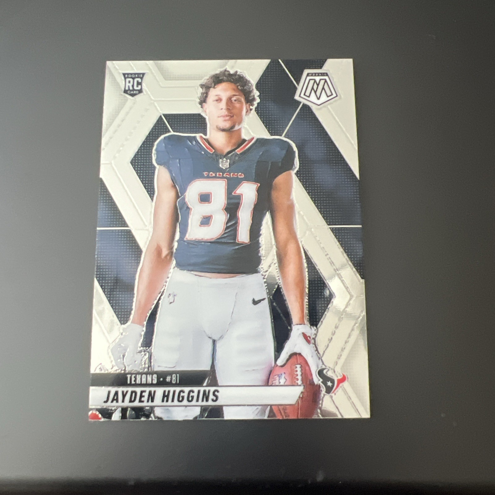 2025 Panini Mosaic Jayden Higgins RC Image Variation #286 Houston Texans