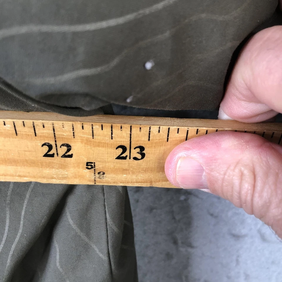 Vans Jacket Mens Large Green Faux Fur Hood Parka Quilted Lined Winter Coat - Image 3 of 4