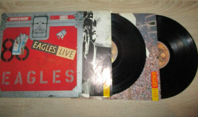 Eagles Eagles Live Canada Press 1980 LP