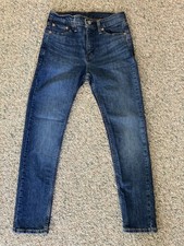 LEVI  S 510 Red Tab Men  s 30x30 Med/Dark Wash Skinny Fit Straight Leg Blue Jeans