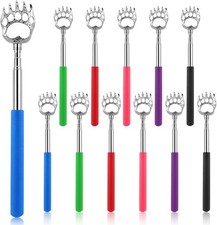 Extendable Bear Claw Back Scratcher Bulk Multicolor 12 Pack