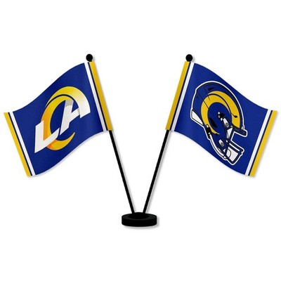 Los Angeles Rams Desk Flags