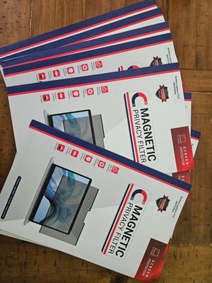 Lot of 10 Magnetic Surface Laptop 5  13.5  Privacy Filter Screen Protector 