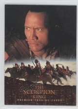 2002 Inkworks The Scorpion King Promos Dwayne Johnson #SKP-1 1i8