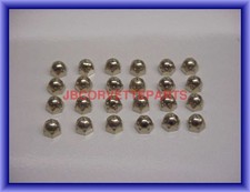 78 Thru 82 Corvette Seat Hinge Cover Acorn Nut Set Replaces Gm 9437976